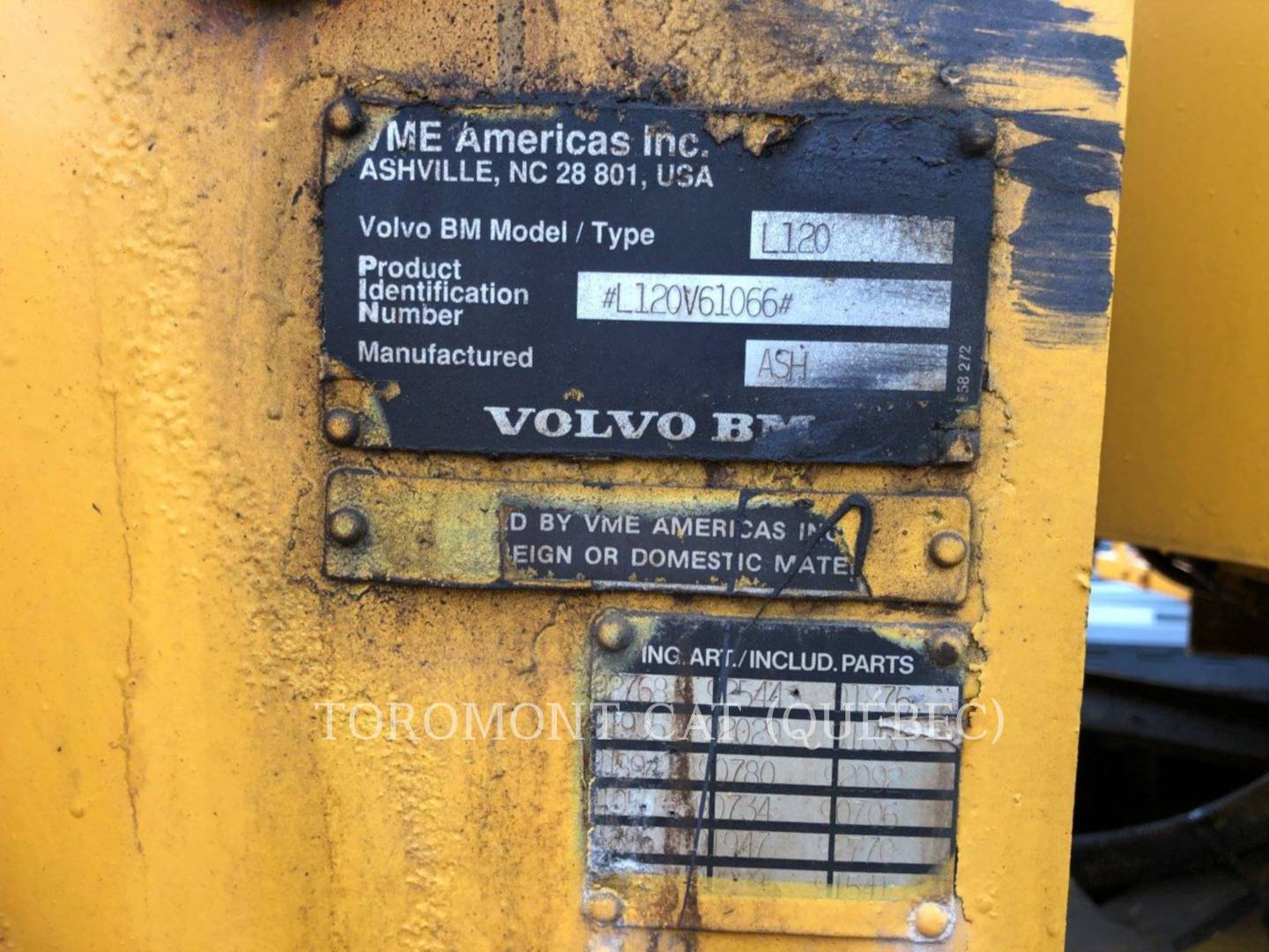 1994 Volvo L120B Wheel Loader