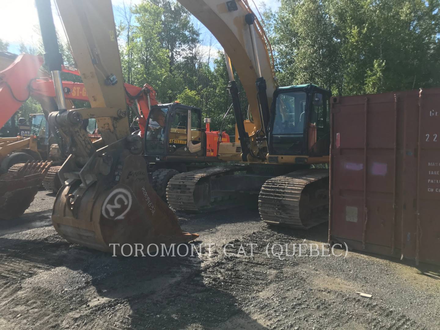 2012 Caterpillar 345D EC Excavator