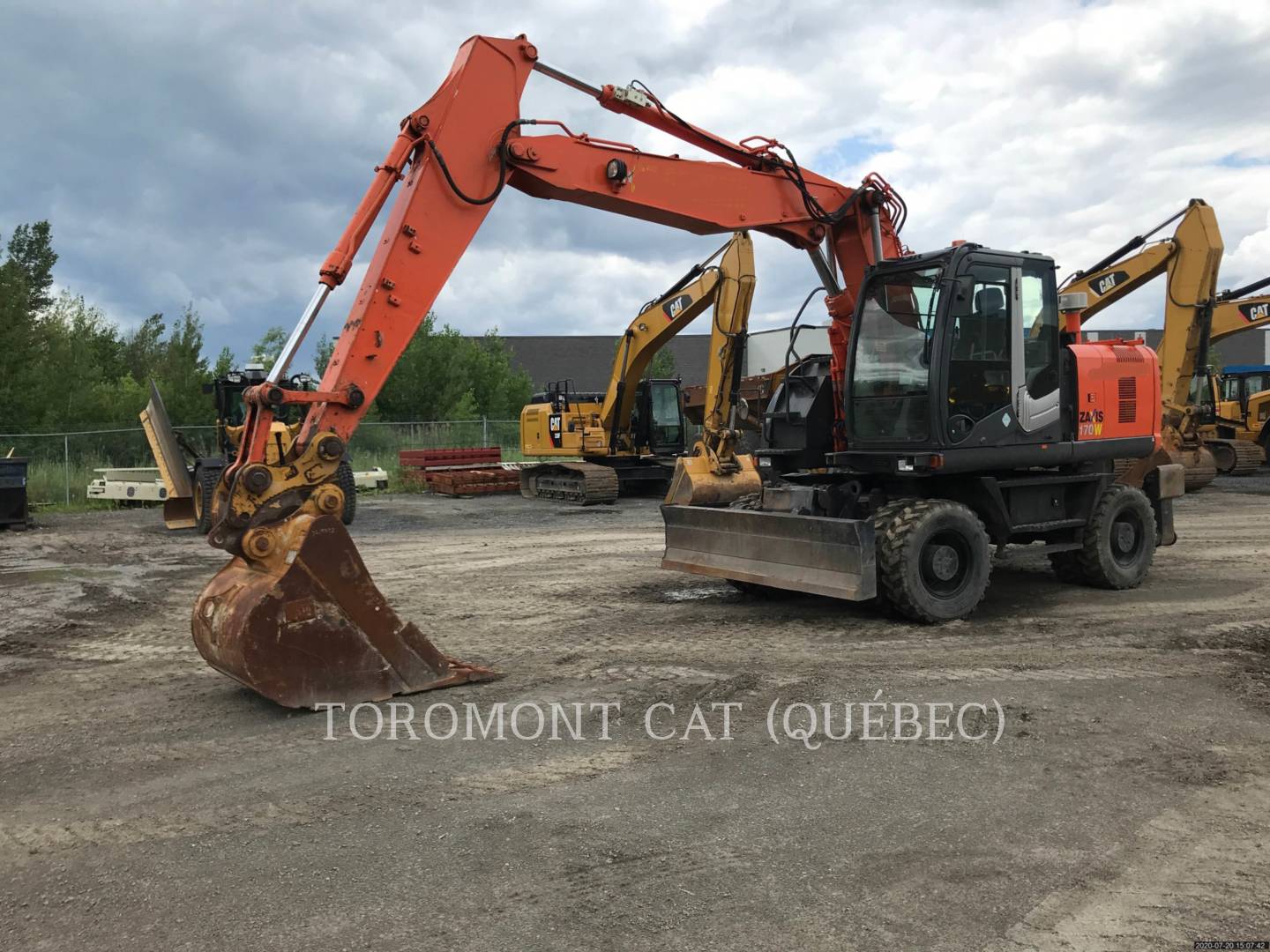 2009 Hitachi ZX170W Excavator