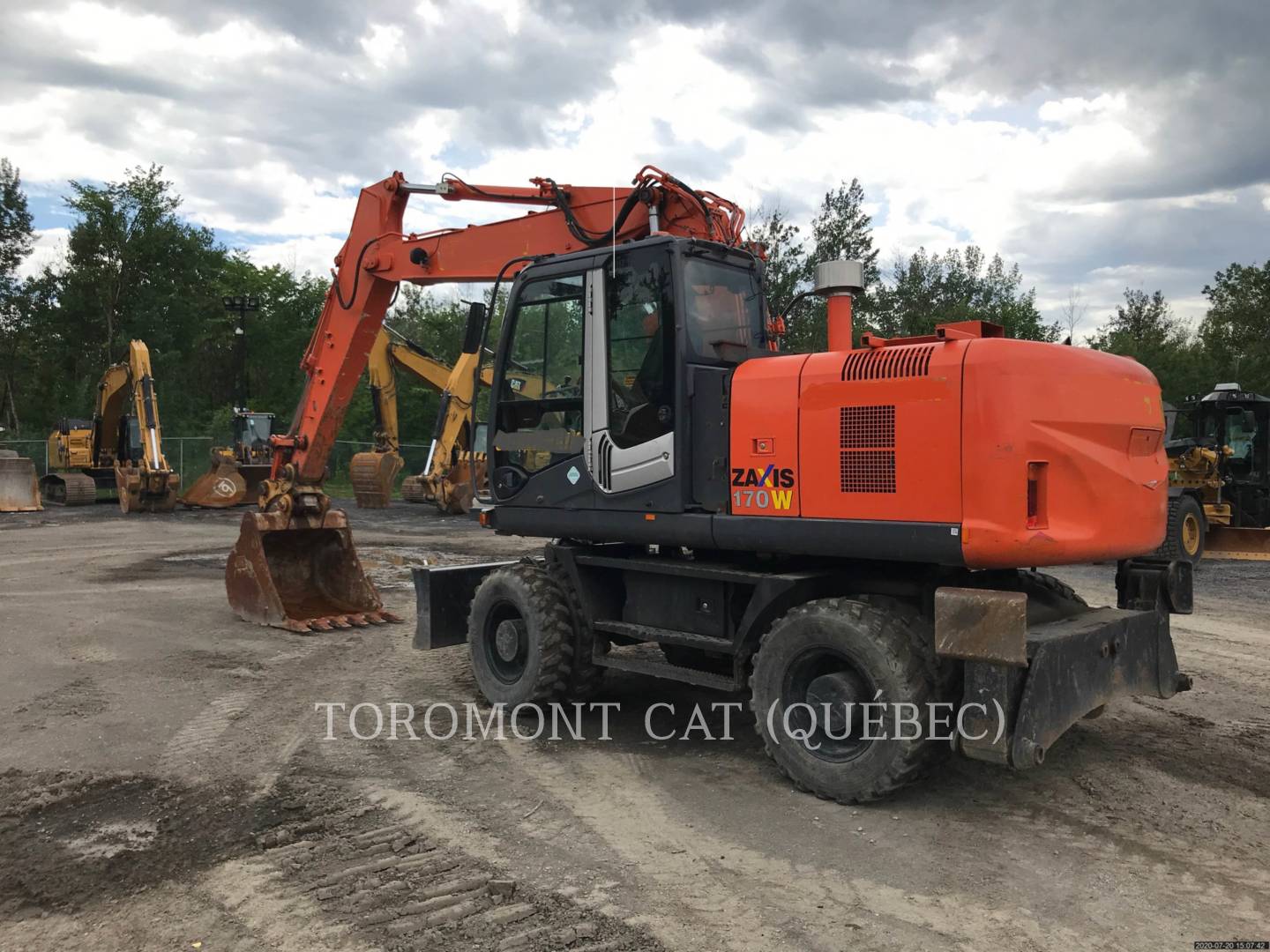 2009 Hitachi ZX170W Excavator