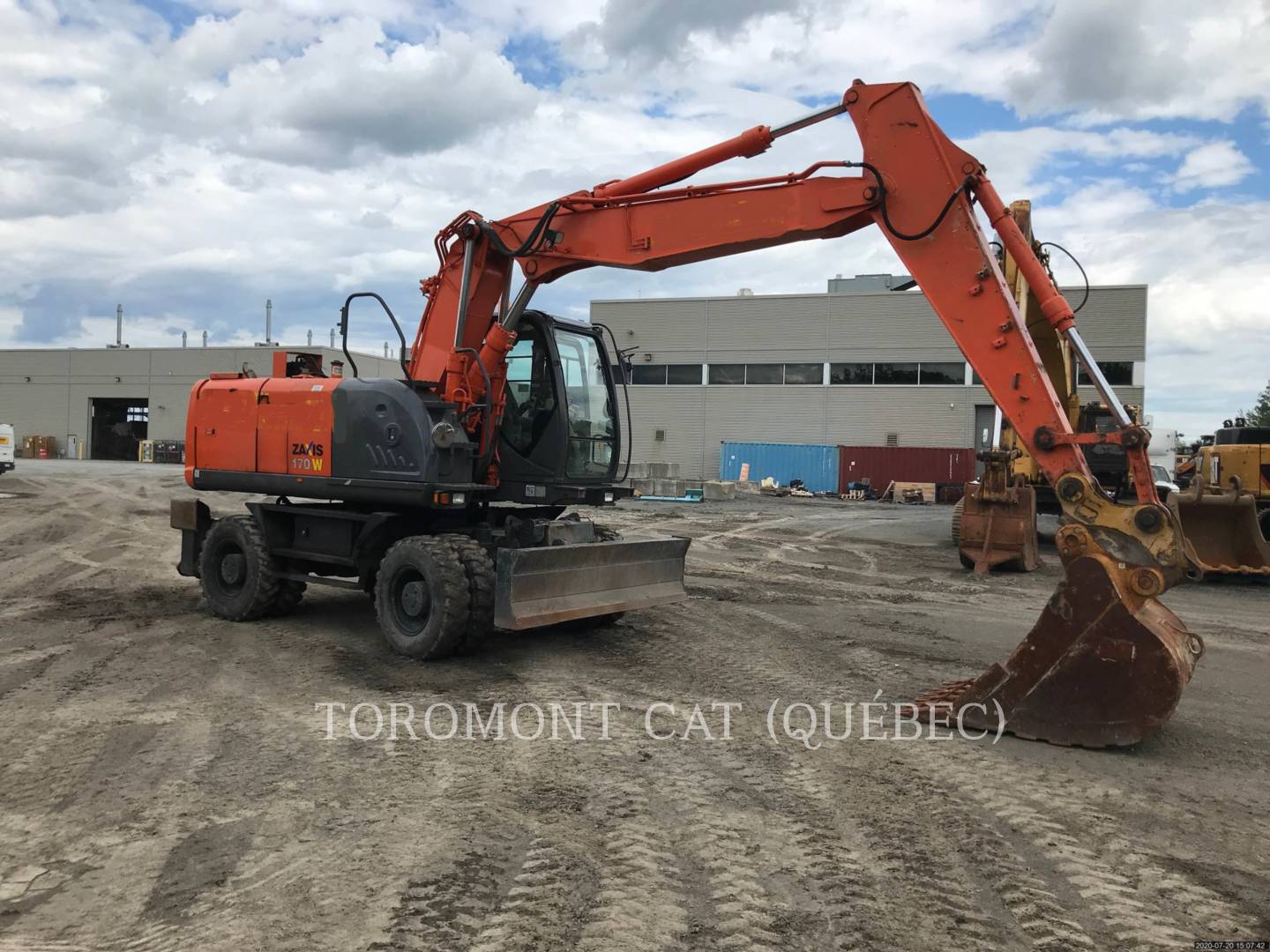 2009 Hitachi ZX170W Excavator