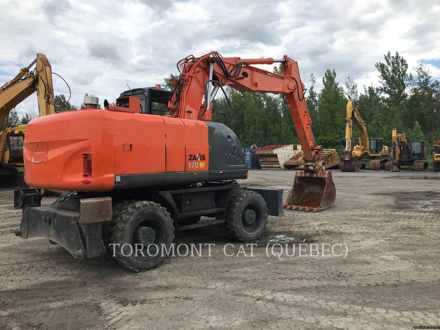 2009 Hitachi ZX170W Excavator