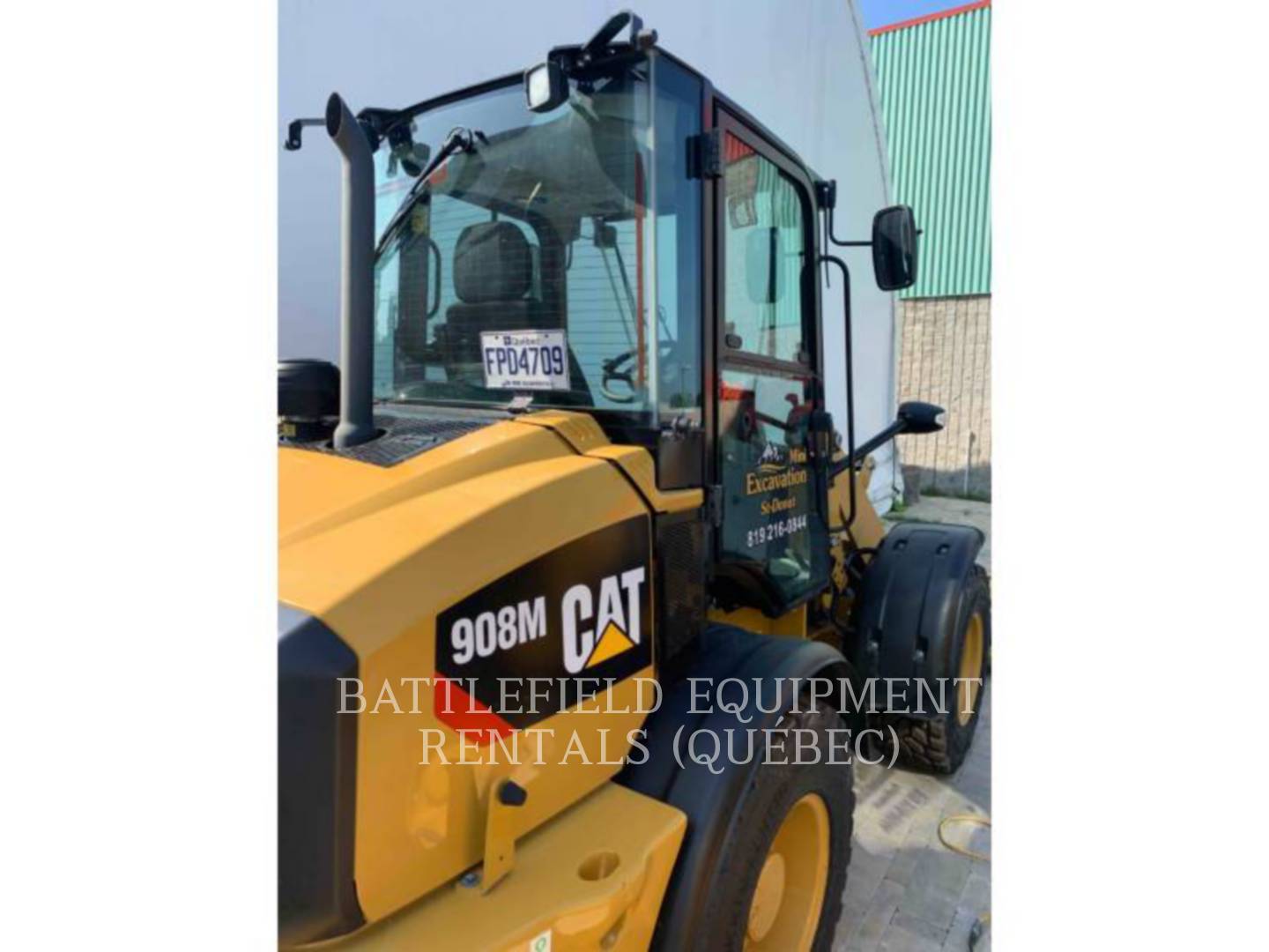 2019 Caterpillar 908M Wheel Loader