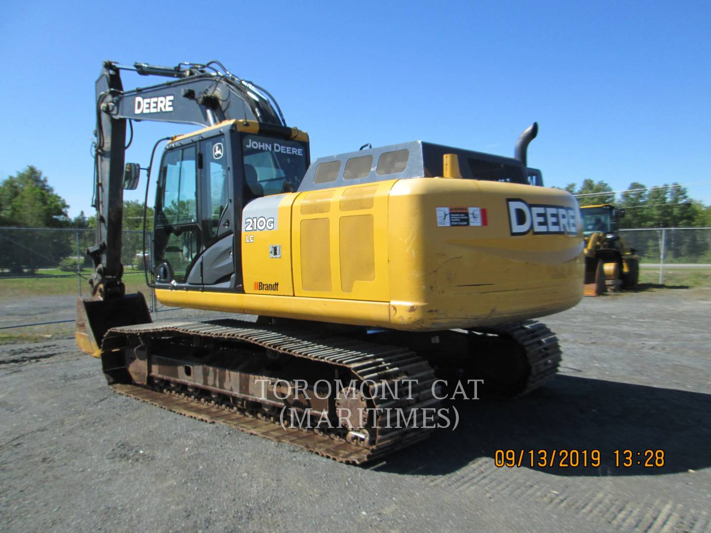 2015 John Deere 210GLC Excavator