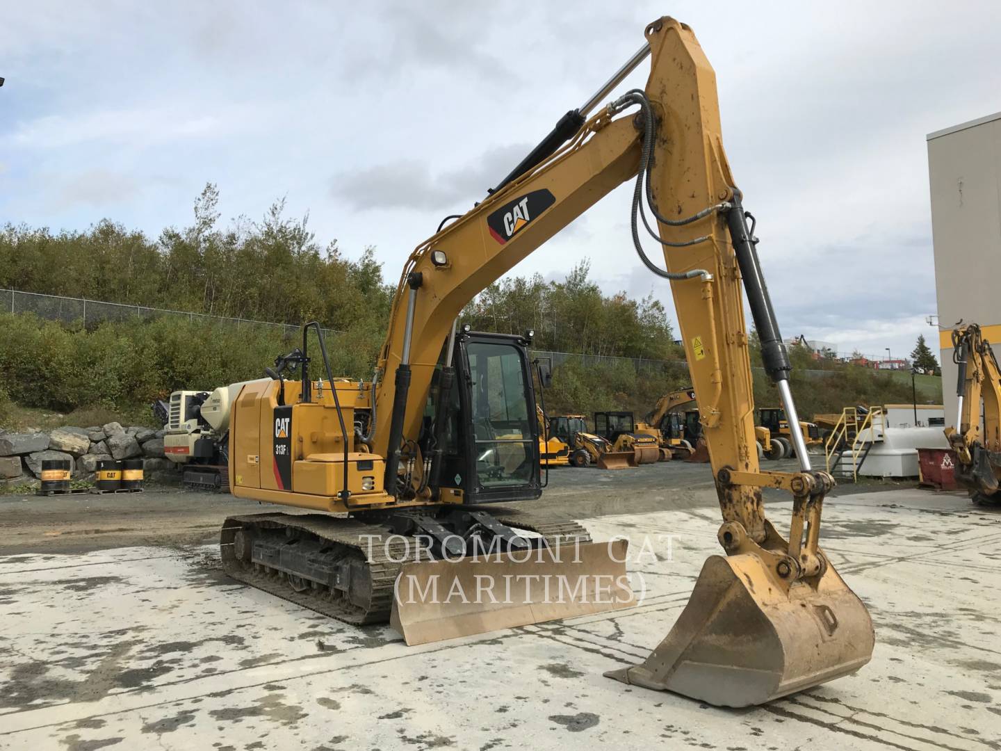 2018 Caterpillar 313FL Excavator