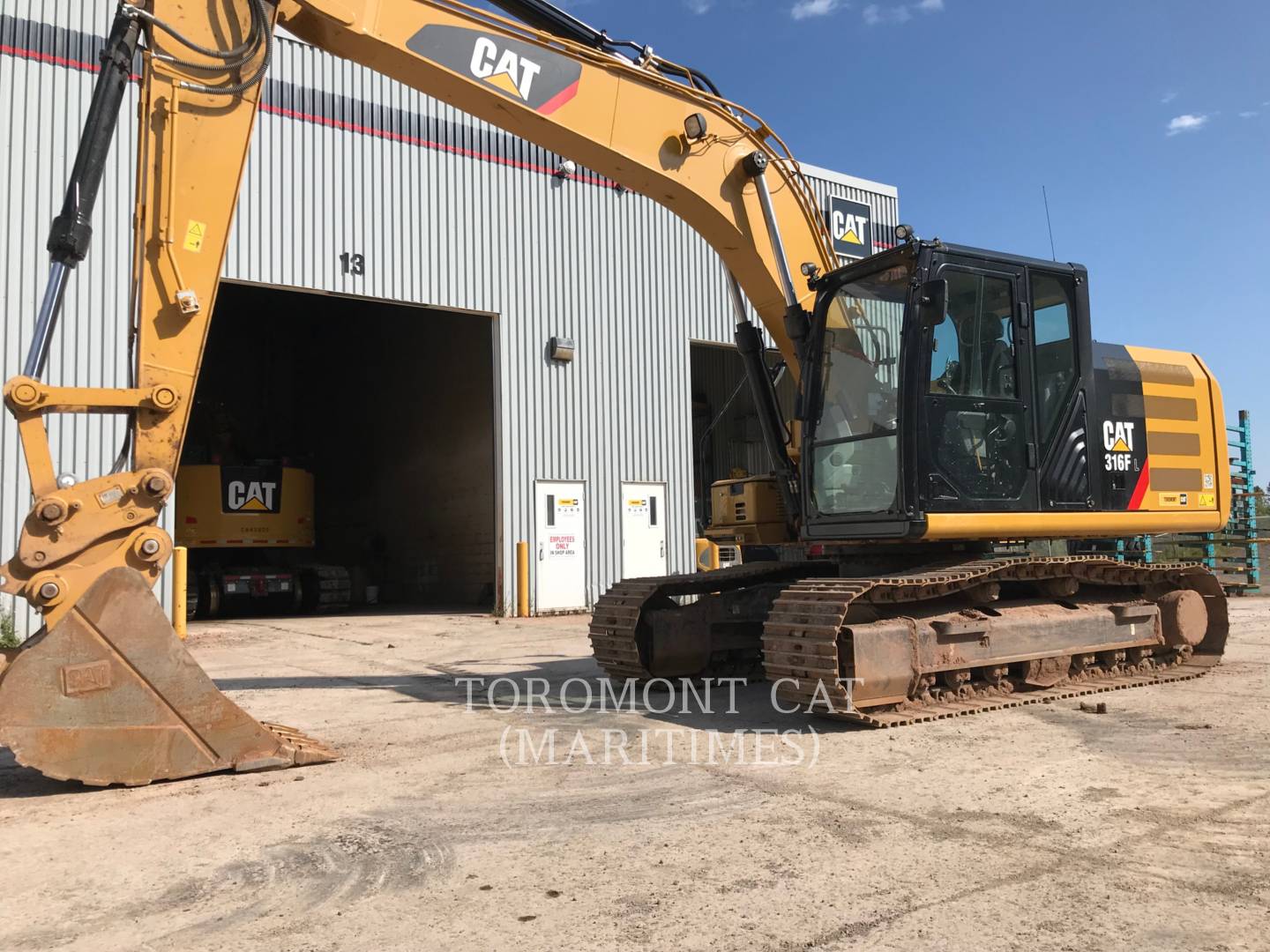 2018 Caterpillar 316FL Excavator