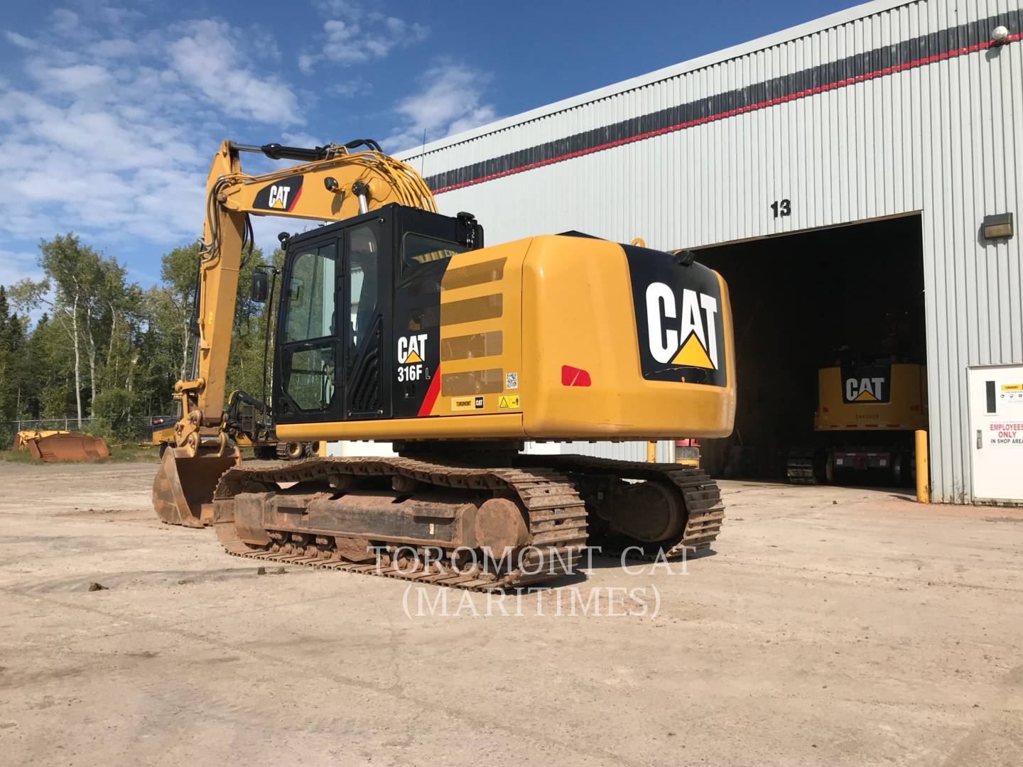 2018 Caterpillar 316FL Excavator