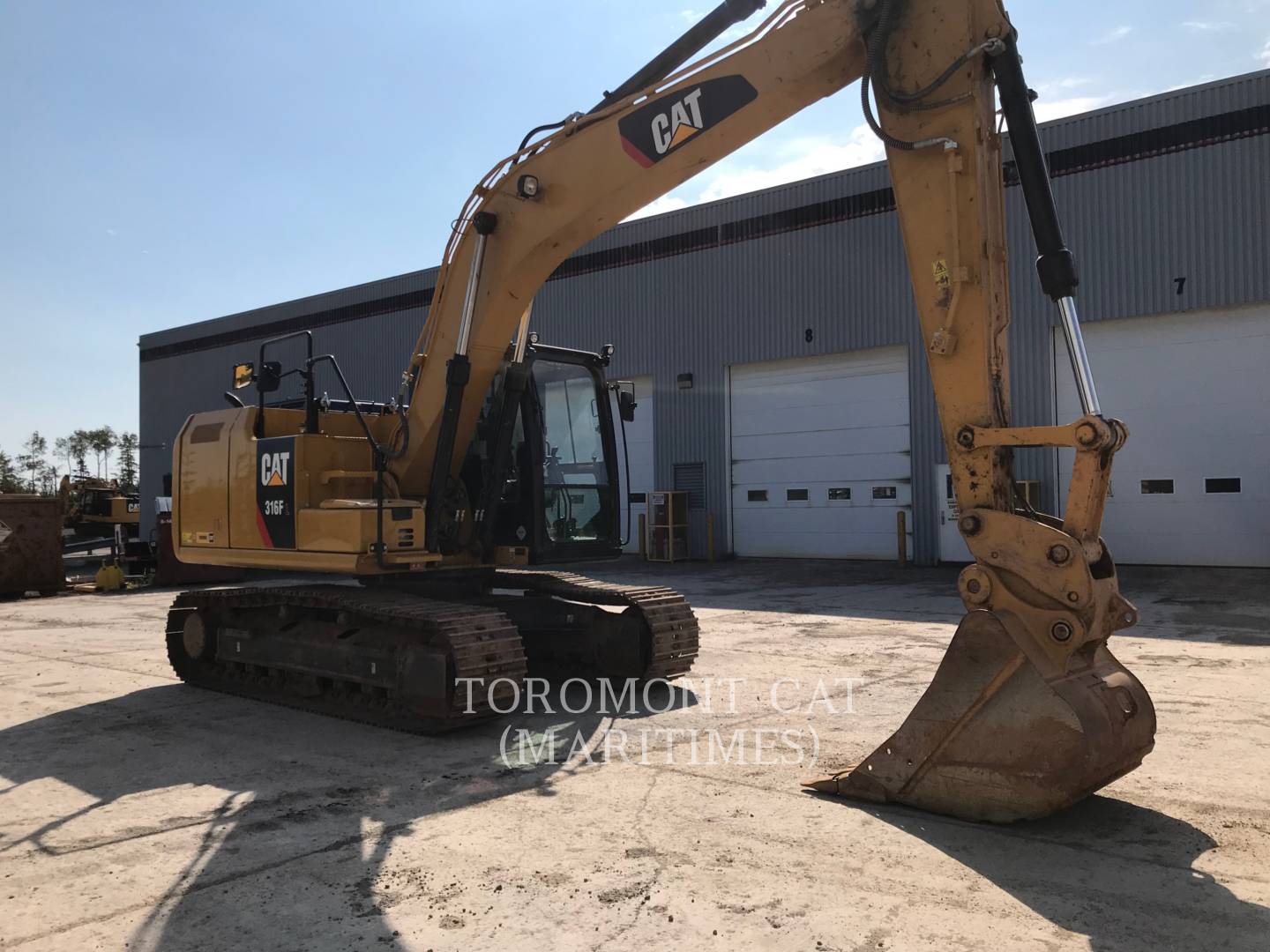 2018 Caterpillar 316FL Excavator