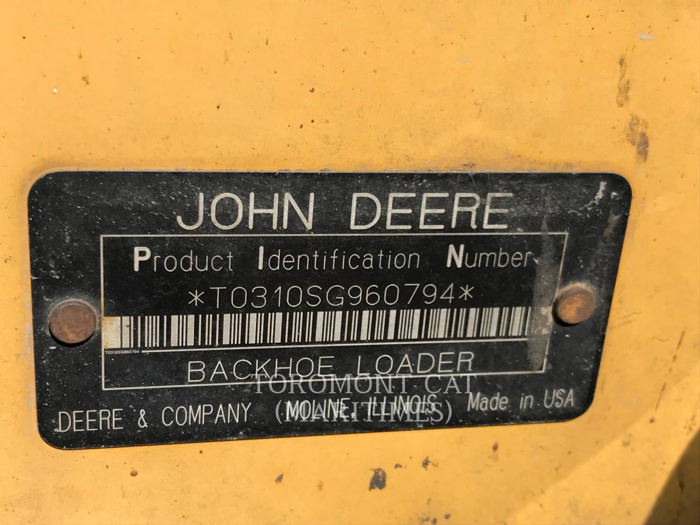 2006 John Deere 310SG Tractor Loader Backhoe