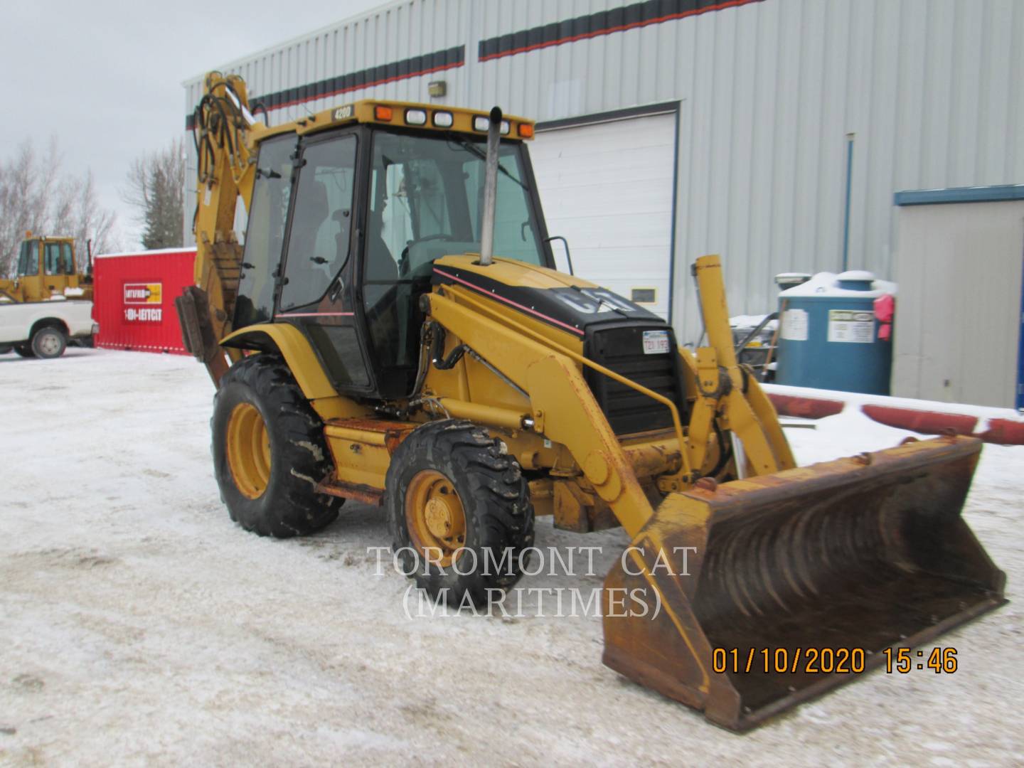 2004 Caterpillar 420D Tractor Loader Backhoe