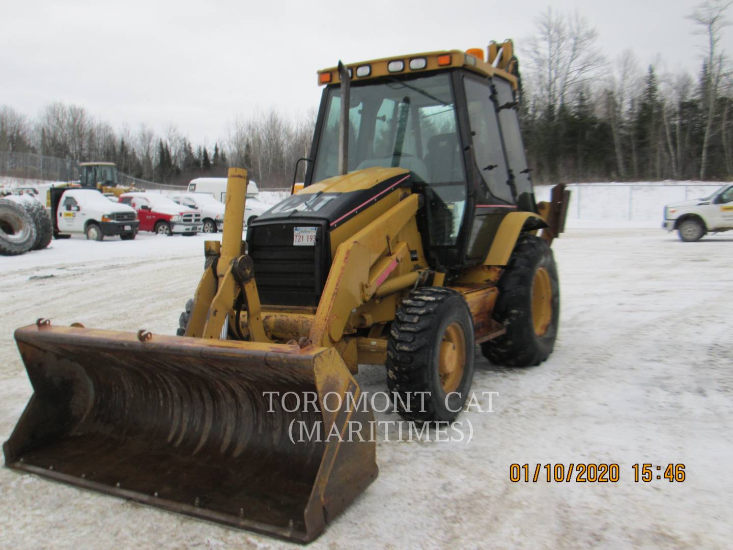 2004 Caterpillar 420D Tractor Loader Backhoe