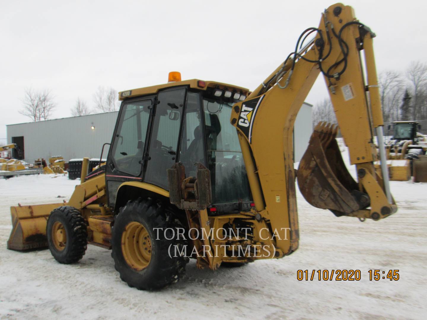 2004 Caterpillar 420D Tractor Loader Backhoe